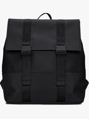 Rains Black Trial MSN Waterproof Bag